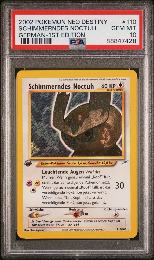Schimmerndes Noctuh